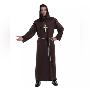 Totally ghoul Monk adult costume. NWT one size